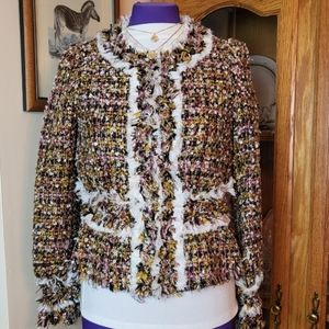 Multi color Tweed jacket